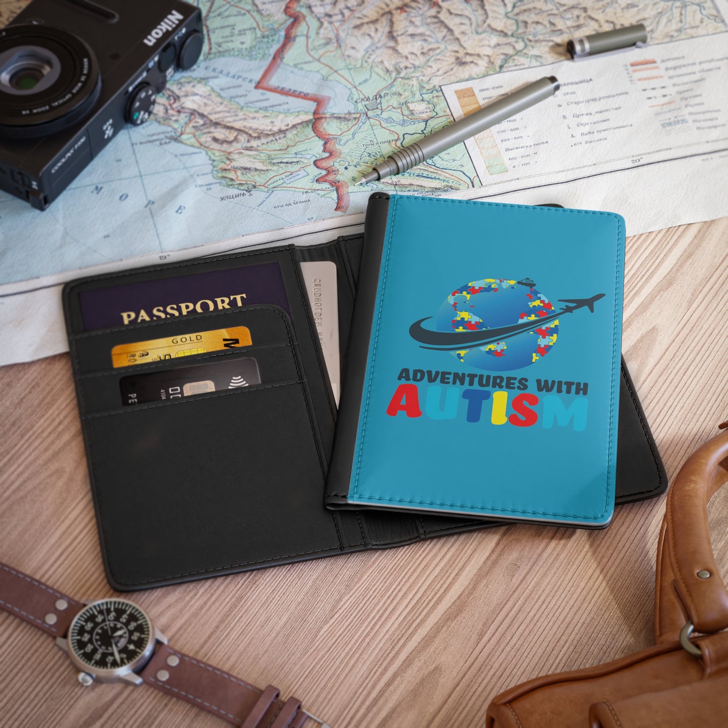 Adventures with Autism Passport Cover