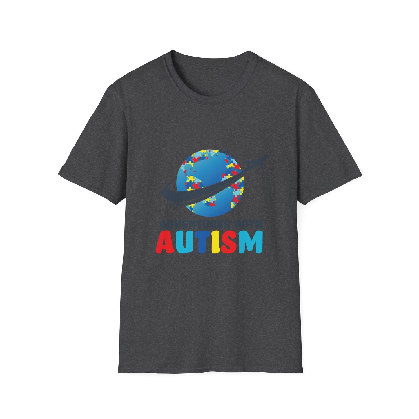 Adventure with Autism Unisex Softstyle T-Shirt
