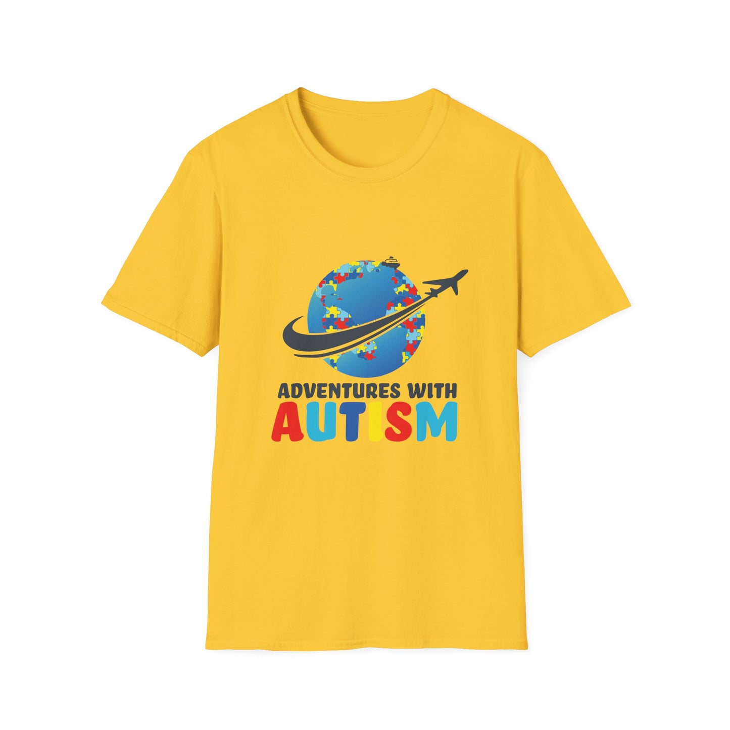 Adventure with Autism Unisex Softstyle T-Shirt