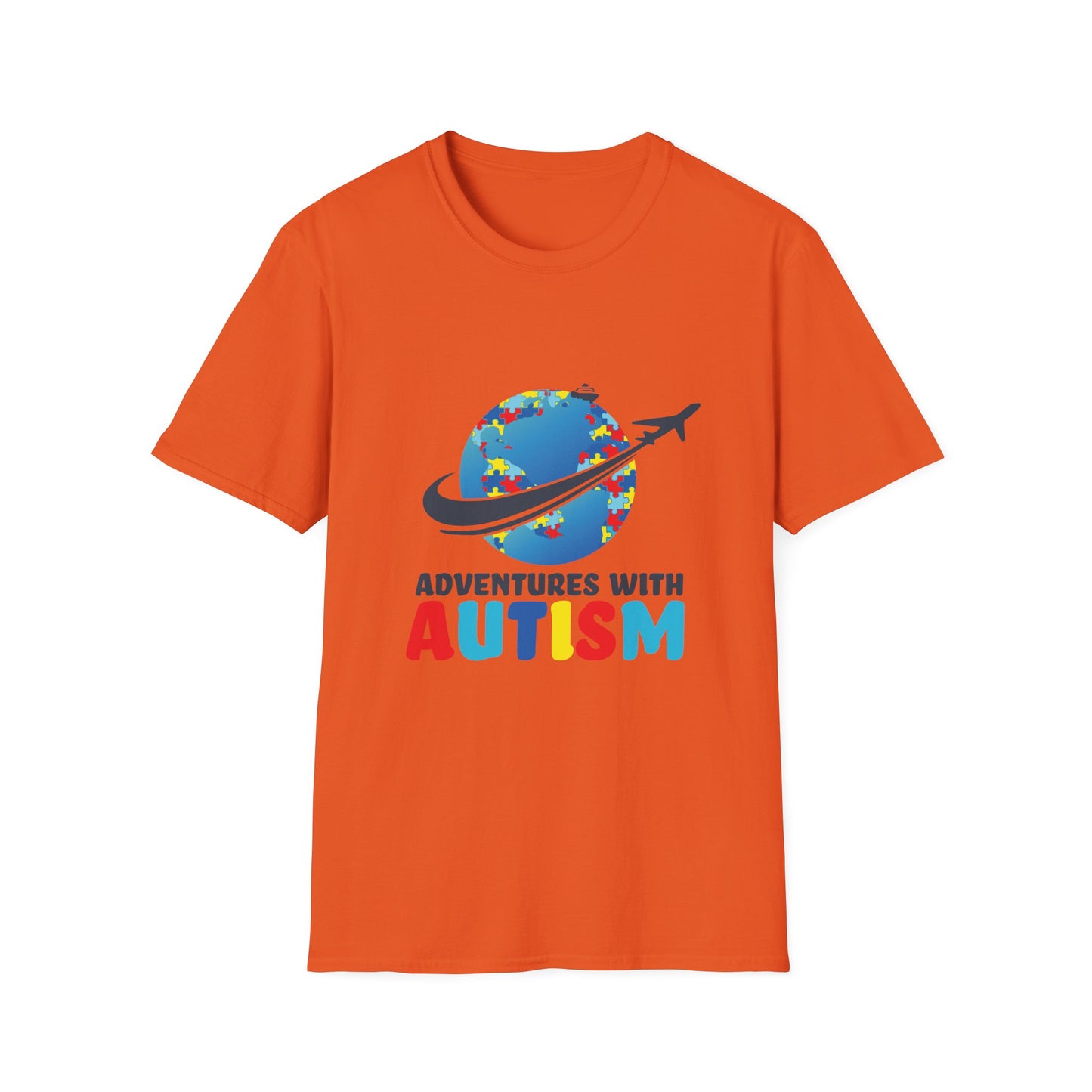 Adventure with Autism Unisex Softstyle T-Shirt