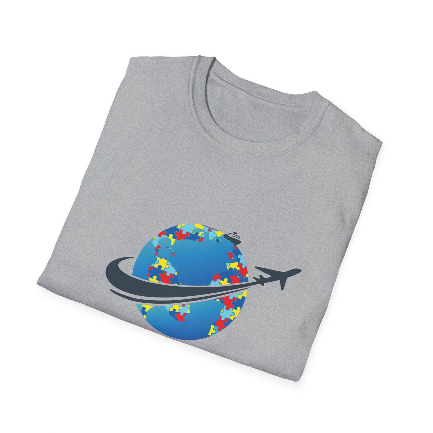 Adventure with Autism Unisex Softstyle T-Shirt