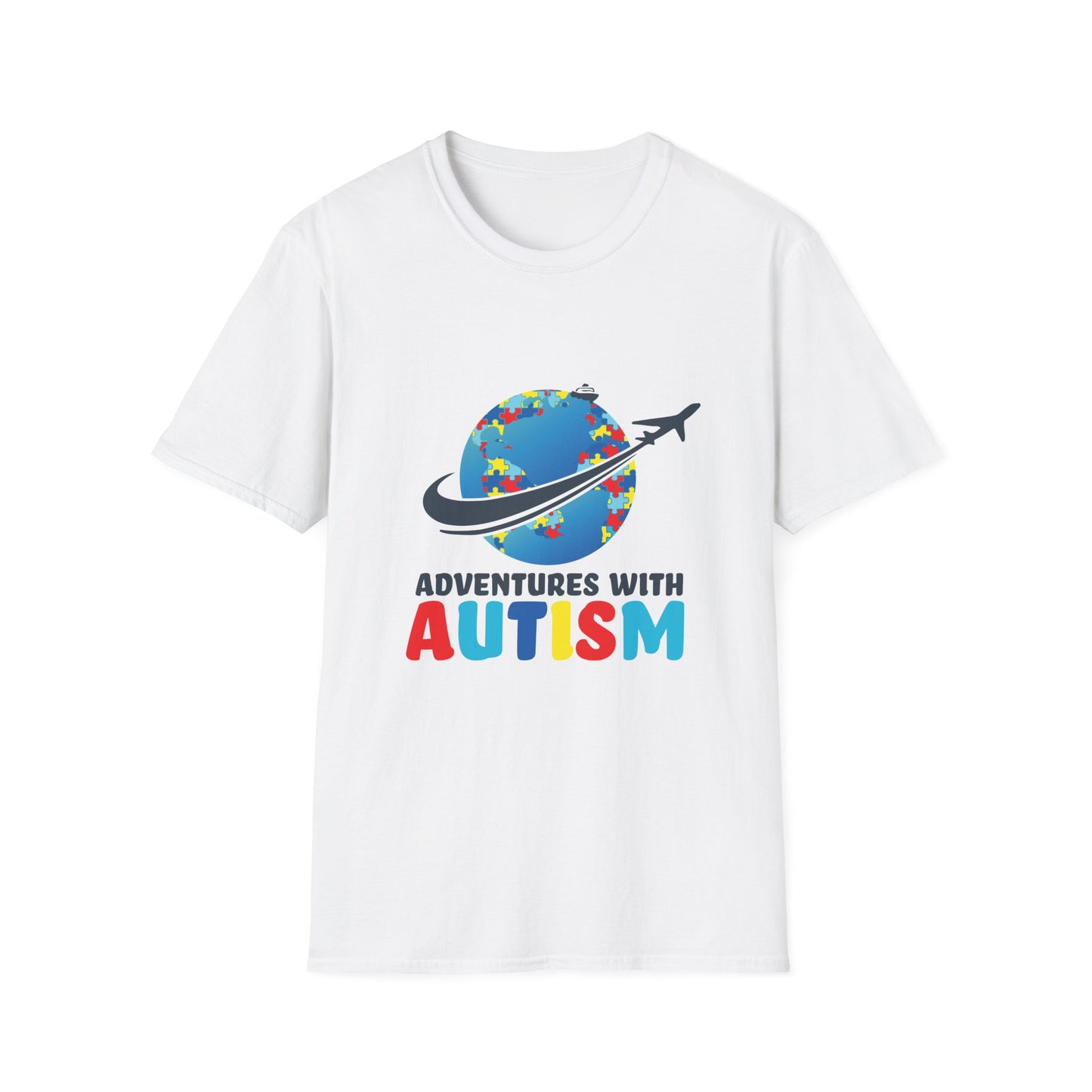 Adventure with Autism Unisex Softstyle T-Shirt