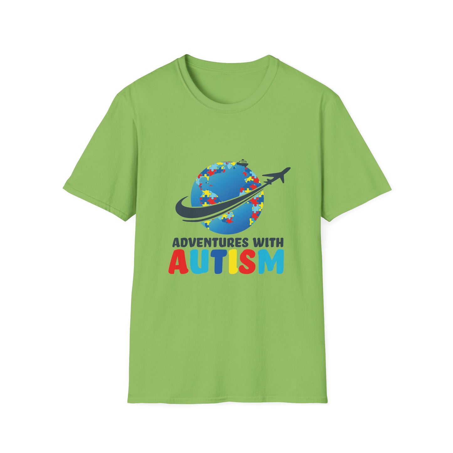 Adventure with Autism Unisex Softstyle T-Shirt