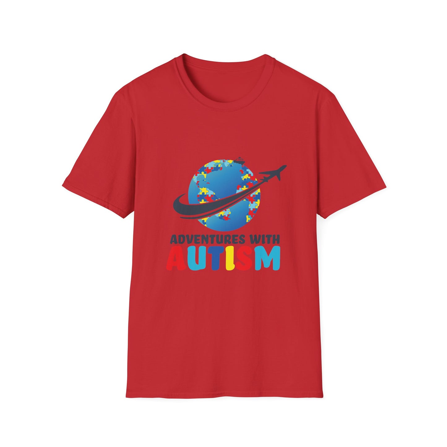 Adventure with Autism Unisex Softstyle T-Shirt