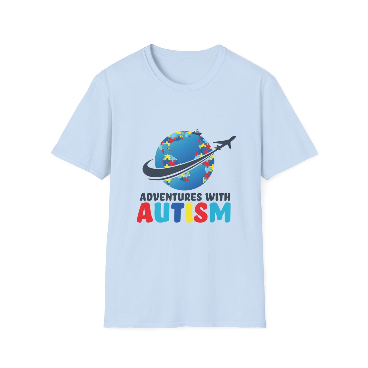 Adventure with Autism Unisex Softstyle T-Shirt