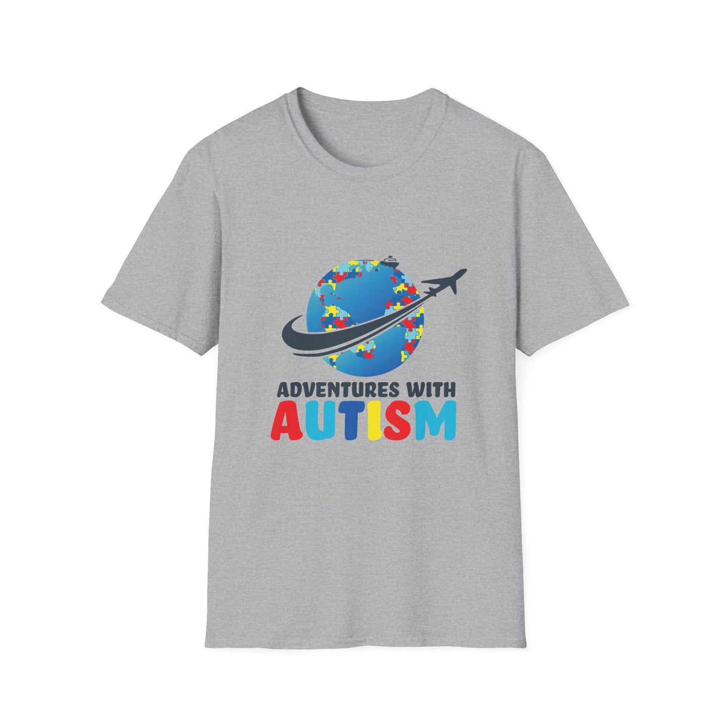 Adventure with Autism Unisex Softstyle T-Shirt