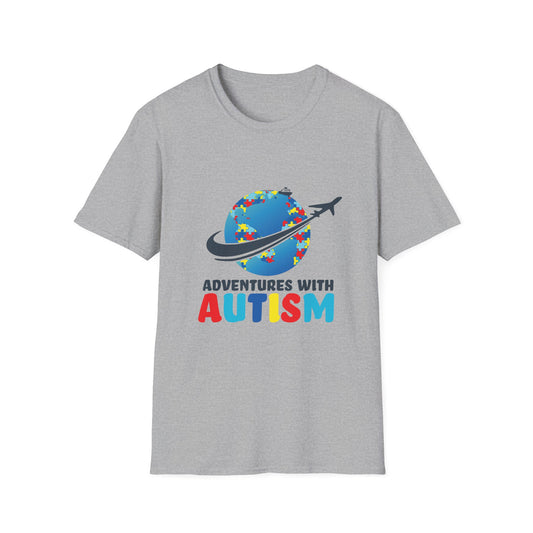 Adventure with Autism Unisex Softstyle T-Shirt